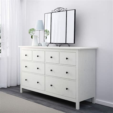 cassettiera hermes ikea|HEMNES Cassettiera con 8 cassetti, mordente bianco, 160x96 .